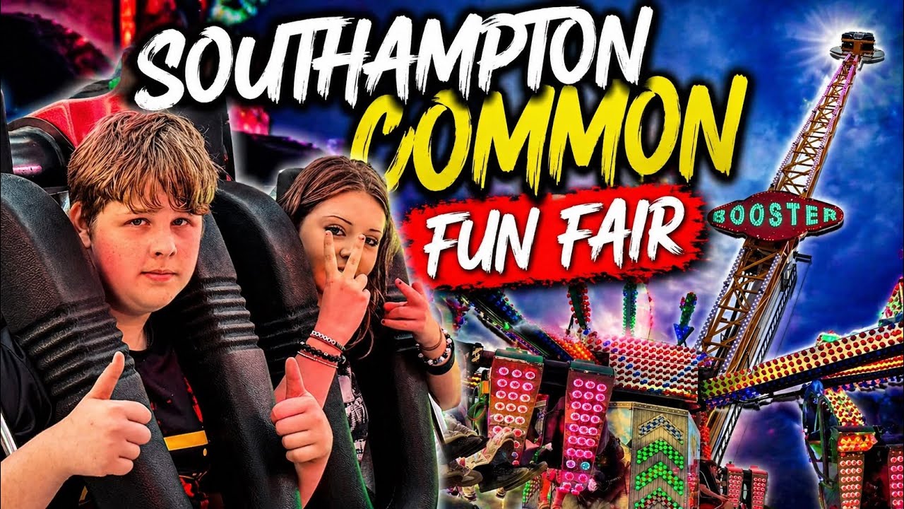 Fun Fair Vlog | Southampton Common Bank Holiday £2 Fair - William Cole & Son 