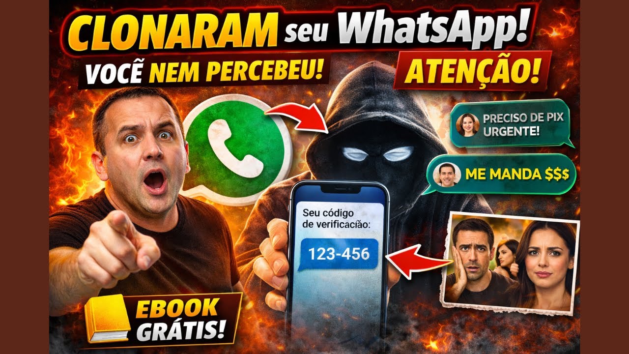 CLONARAM seu WhatsApp e você nem percebeu –