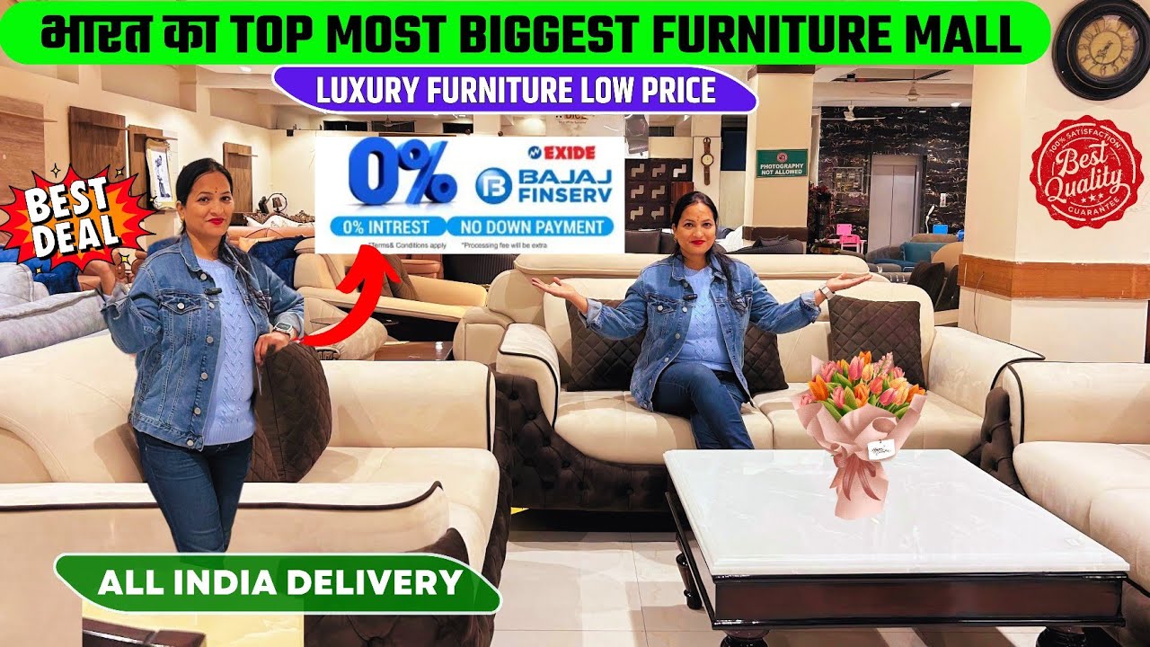 Exploring Again Dehradun Biggest Furniture Factory Mall | India ka luxury Mega Furniture Mall🔥🔥