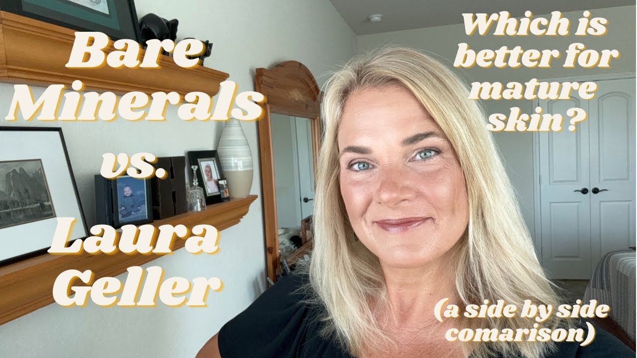 Bare Minerals и Laura Geller Makeup | Что лучше для зрелой кожи? | Сравнение