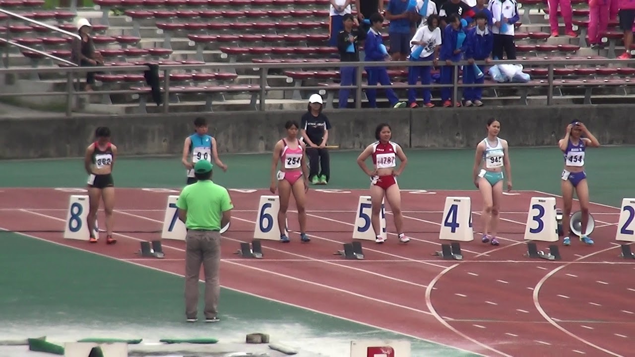 2017 沖縄陸上競技選手権  女子100ｍ  決勝