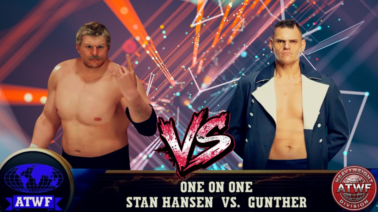  Realistic match, Gunther Vs Stan Hansen WWE2K25