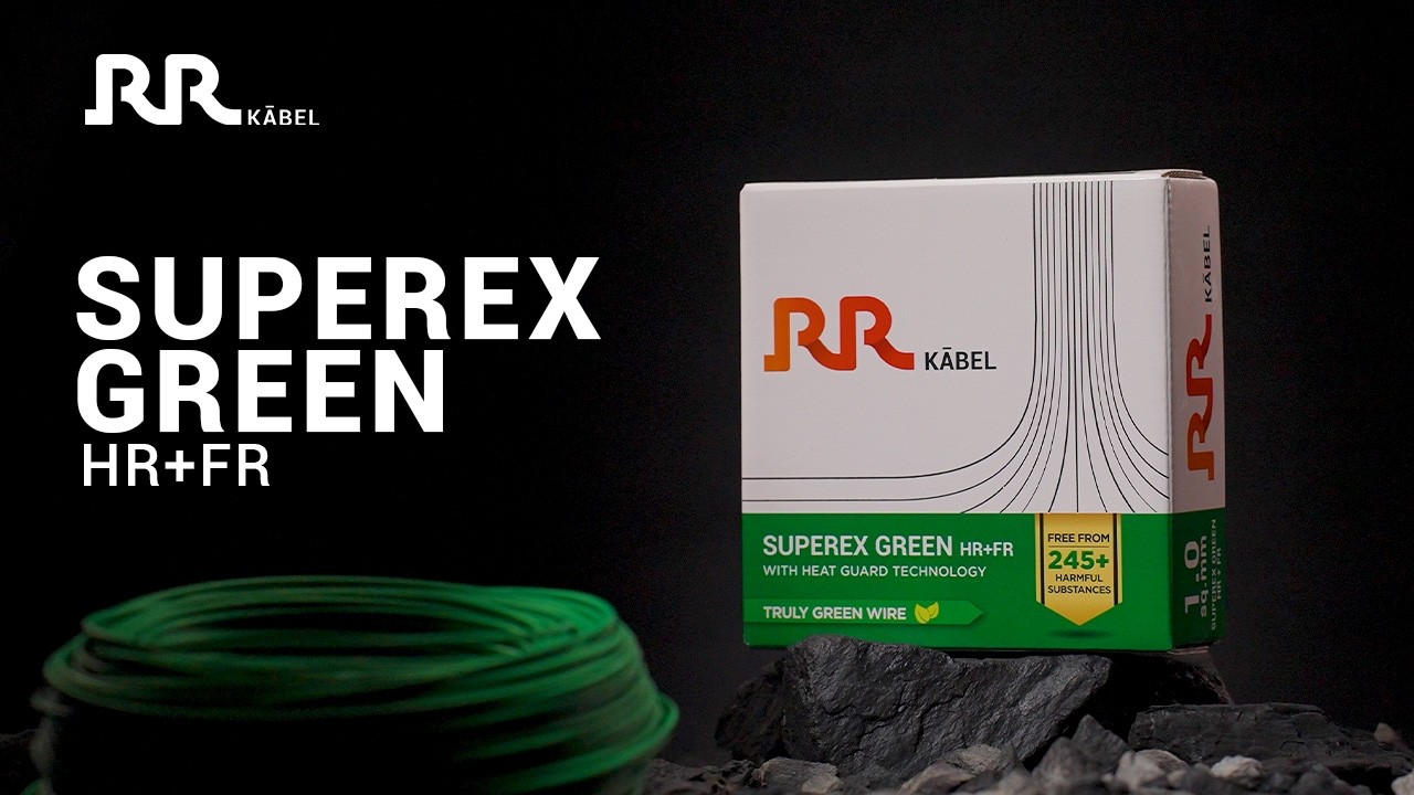 RR Kabel Superex Green HR+FR wire