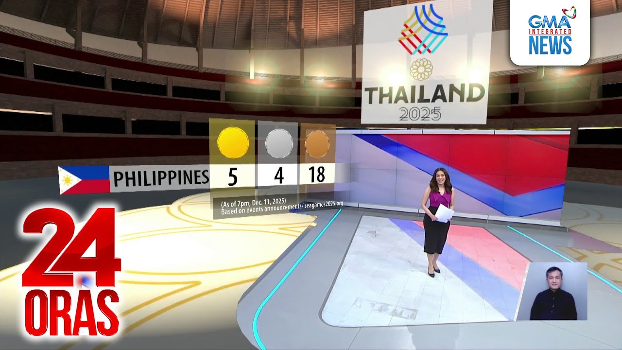 5 gold medals sa 2025 SEA Games (as of 7pm, Dec. 11) | 24 Oras