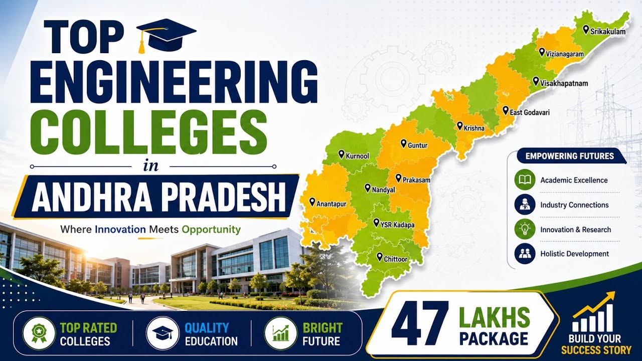 Top Engineering Colleges in AP | Top Engineering Colleges in Andhra Pradesh | Top 30 Private | EA...