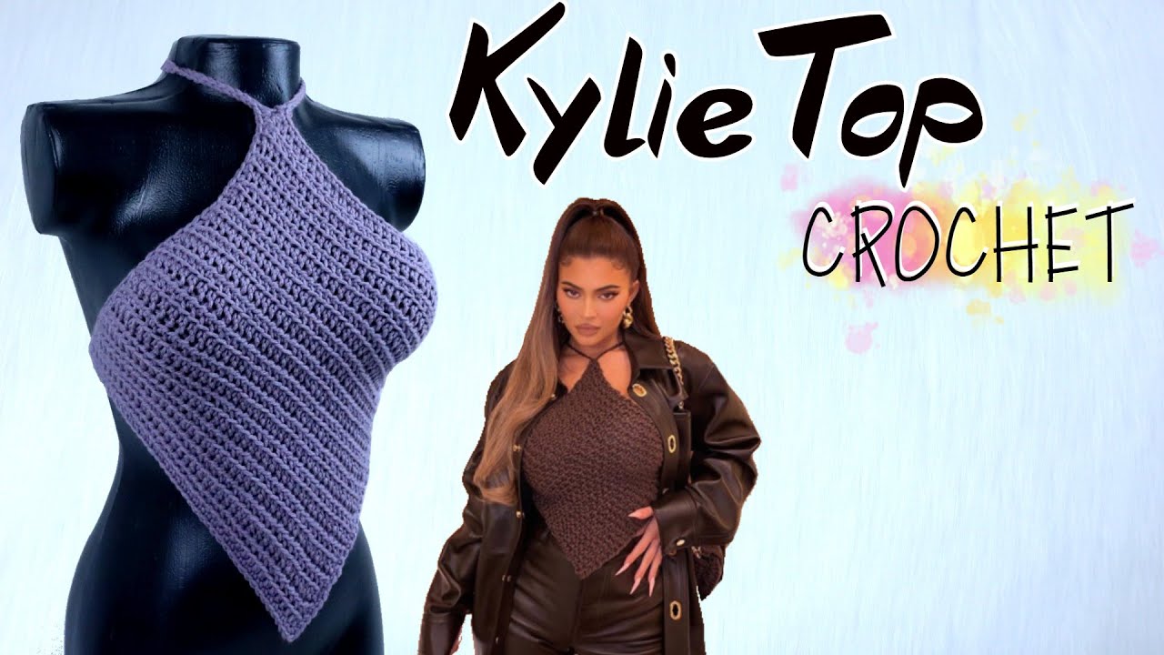 TOP CROCHET Kylie Jenner CROCHET TOP