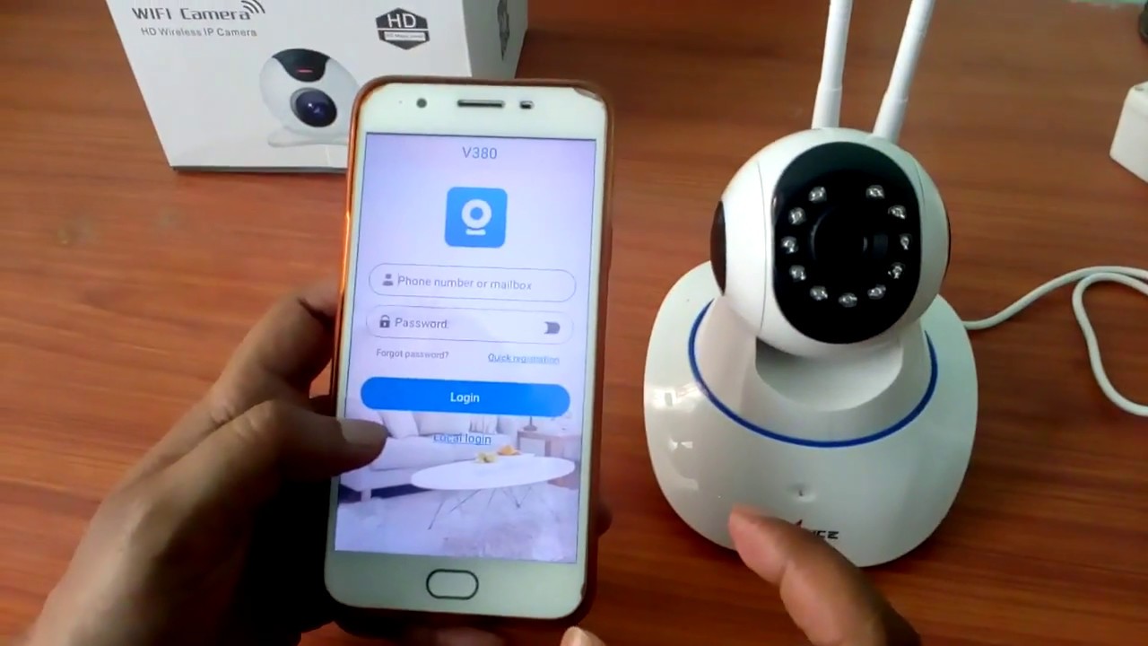 Простая установка WiFi-камеры видеонаблюдения