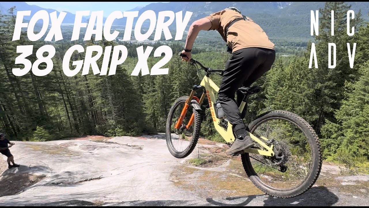 Новый Fox Factory 38 Grip X2 | Распаковка и установка