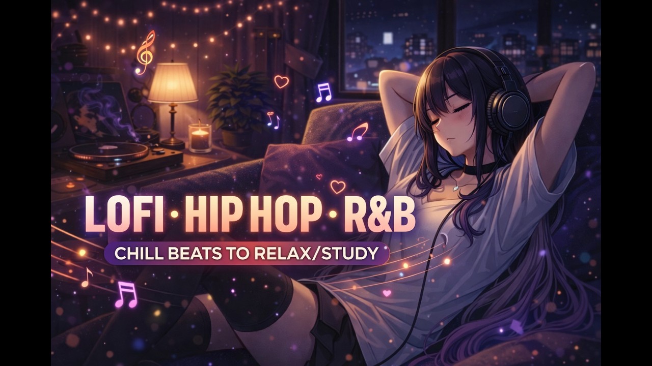 🎧 Luna Library Vol. 21 – Lofi HipHop R&B Nửa Đêm | Chill Đêm Ấm Áp Thư Giãn.