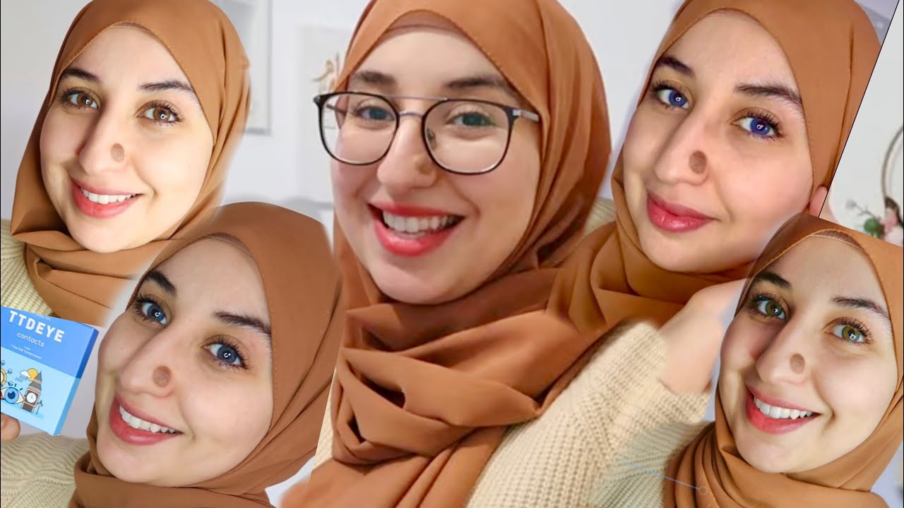 جربت عدسات رخيصة من ttdeye جودتها؟!قدرت نشوف بيهم مزيان؟! زعمت على لون ماجاش معايا TTDEYE WEAR YOUR