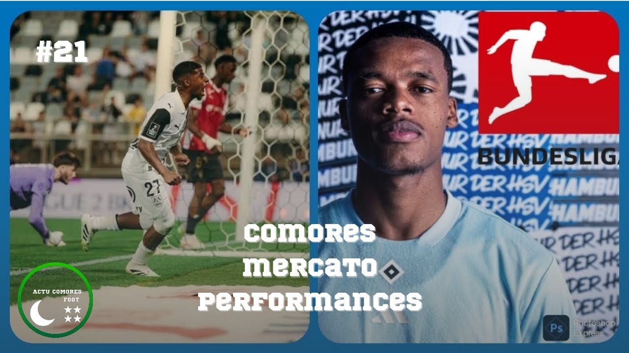 Warmed Omari 🇰🇲 en Bundesliga 🇩🇪 / Rayan Lutin sauve Amiens 🇫🇷  ( Comores football ⚽)