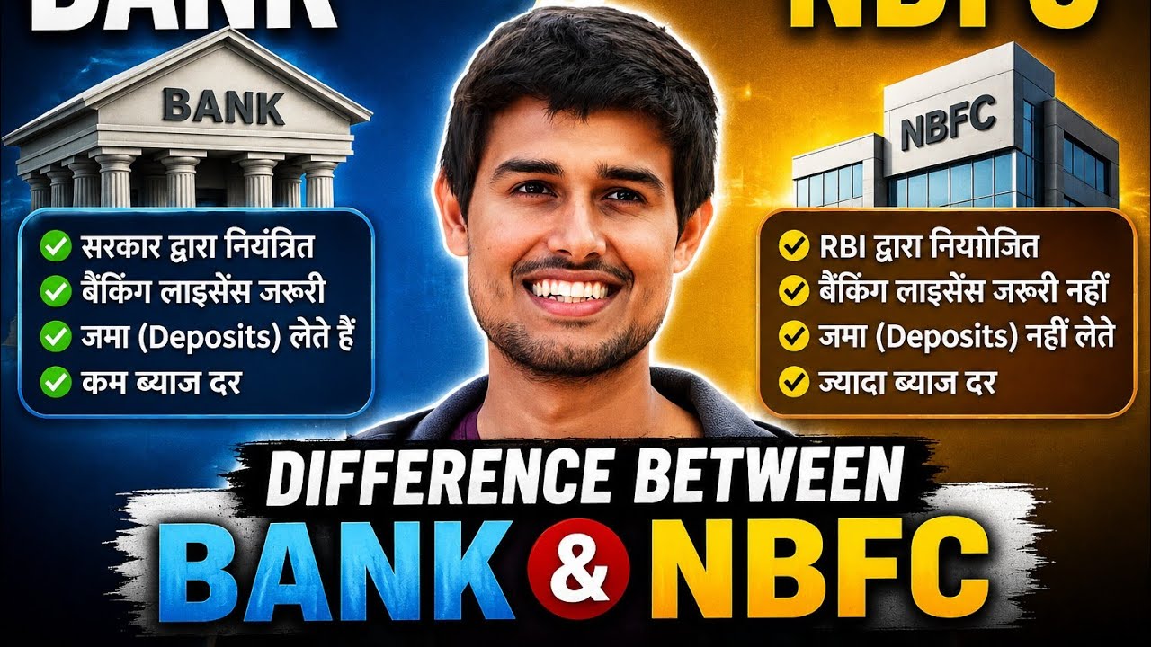 Bank vs NBFC | Key Differences Explained in Simple Terms | Banking Awareness 2025 | FinTech Solution
