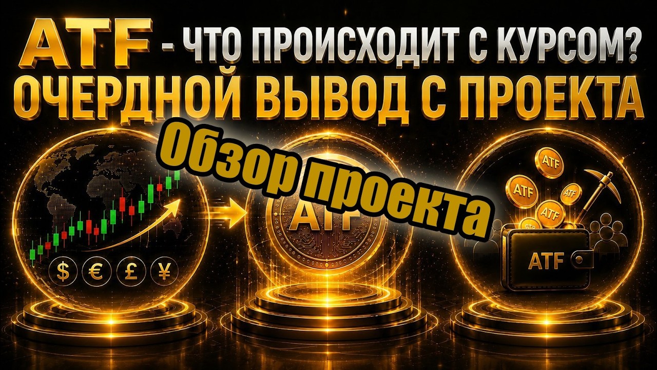 💲ATF - ЧТО С КУРСОМ МОНЕТЫ? ОЧЕРЕДНОЙ ВЫВОД И ПОДРОБНЫЙ ОБЗОР ПРОЕКТА!📢
