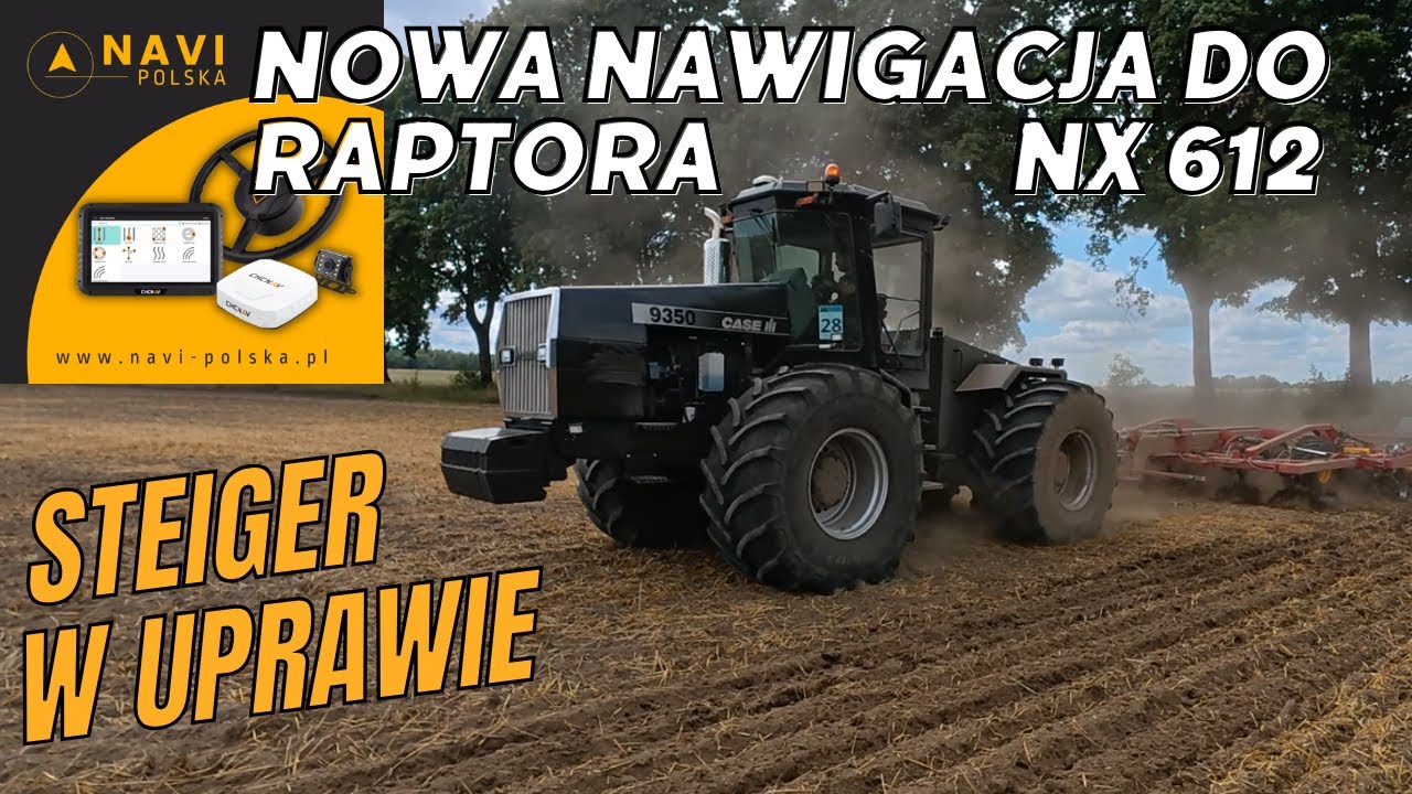 Krajowe Dni Ziemniaka. Nowa nawigacja do Raptora. Steiger 9350 w uprawie.