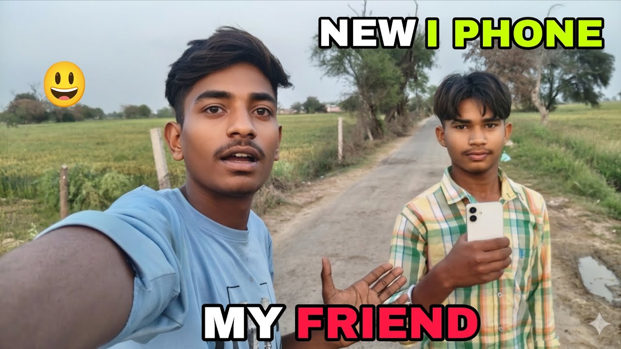 NEW I PHONE 16 PRO MAX 😃 | MY FRIEND | 
