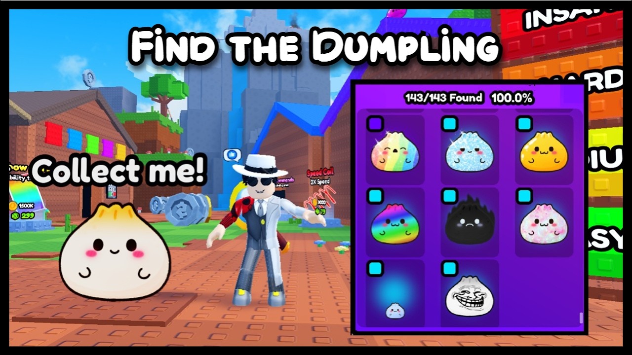 Roblox FIND THE DUMPLING &ndash; How to get ALL 143 Dumplings