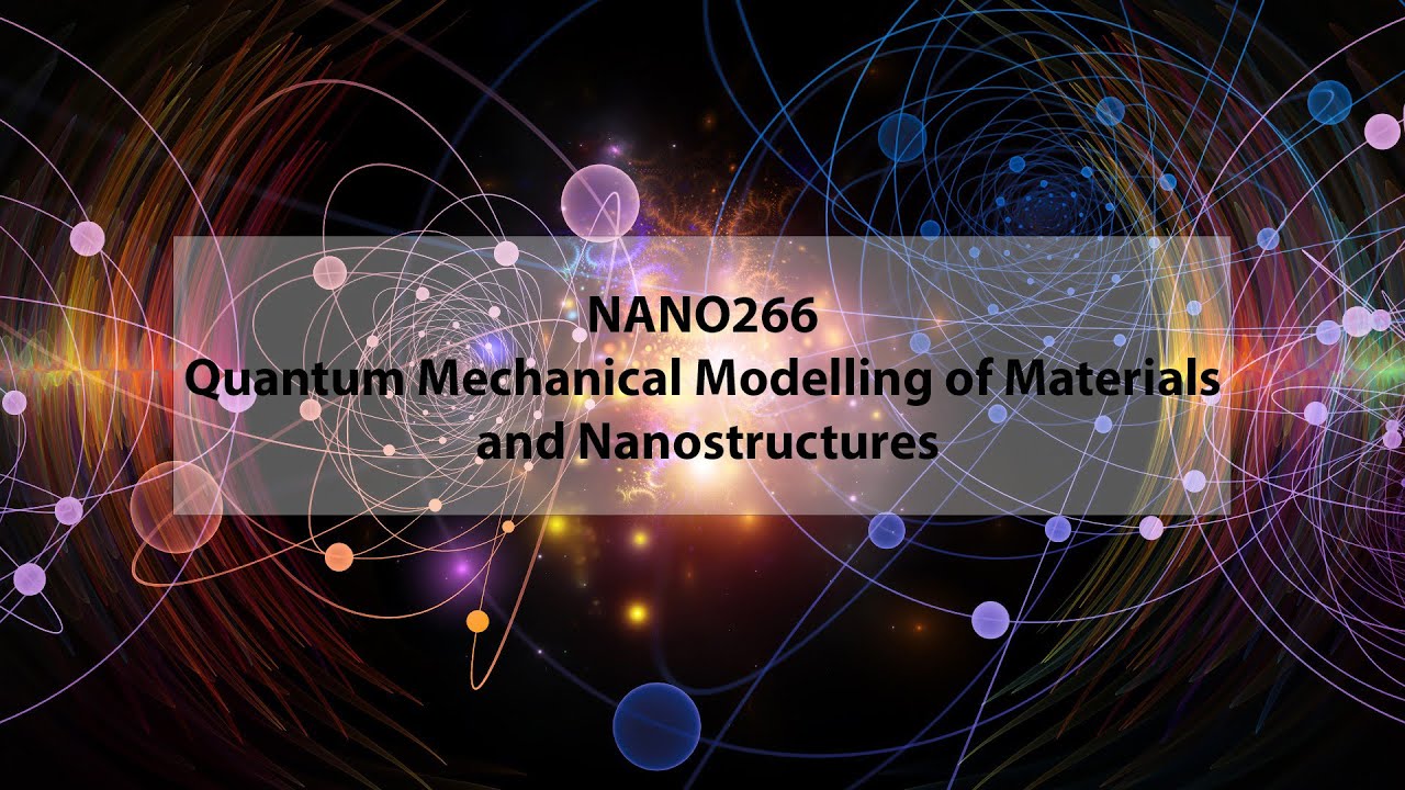 NANO266 Lecture 8 - Properties of Periodic Structures from Quantum Mechanics
