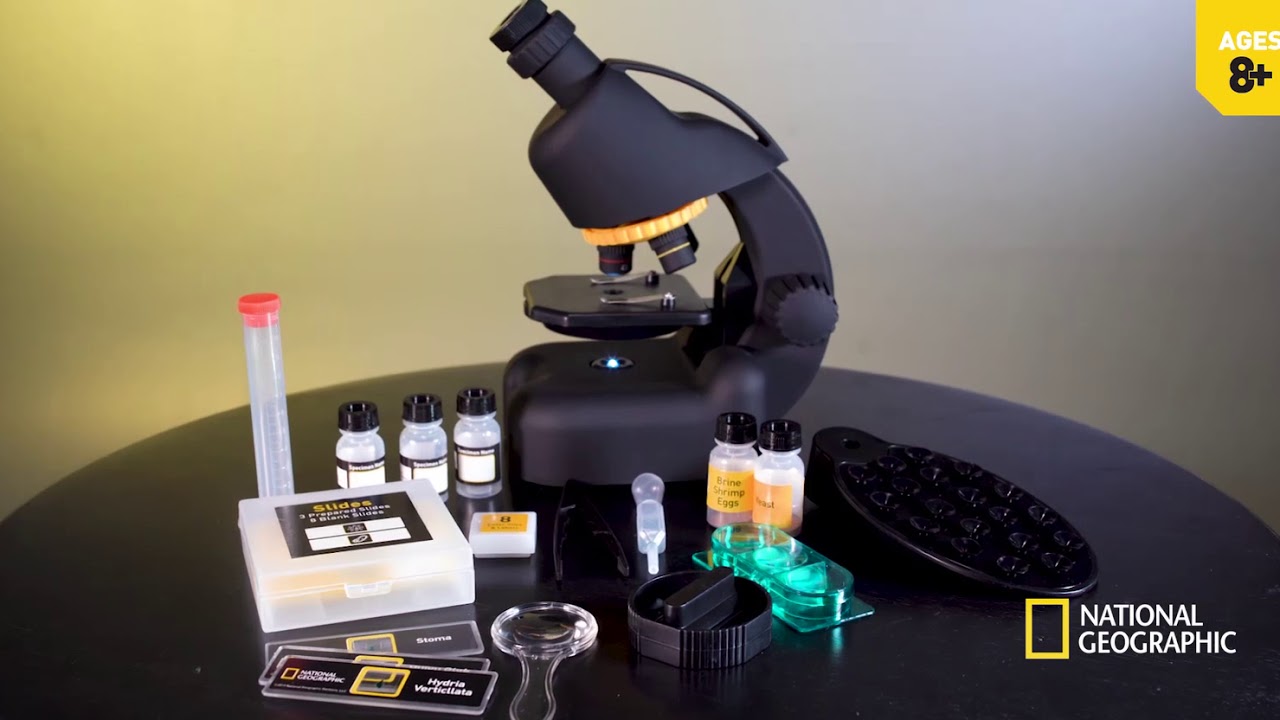 National Geographic 40x 640x Microscope