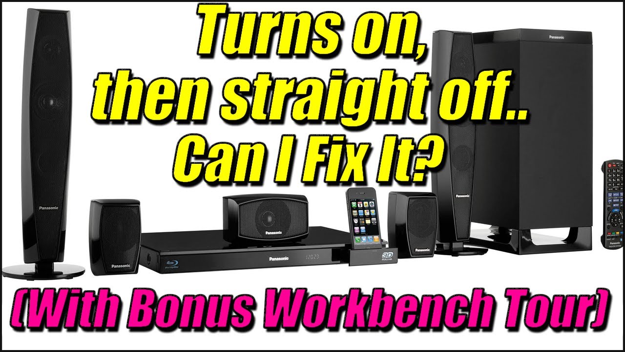 Panasonic Surround Sound Blu-ray Player SA-BTT370 | Can I Fix It?
