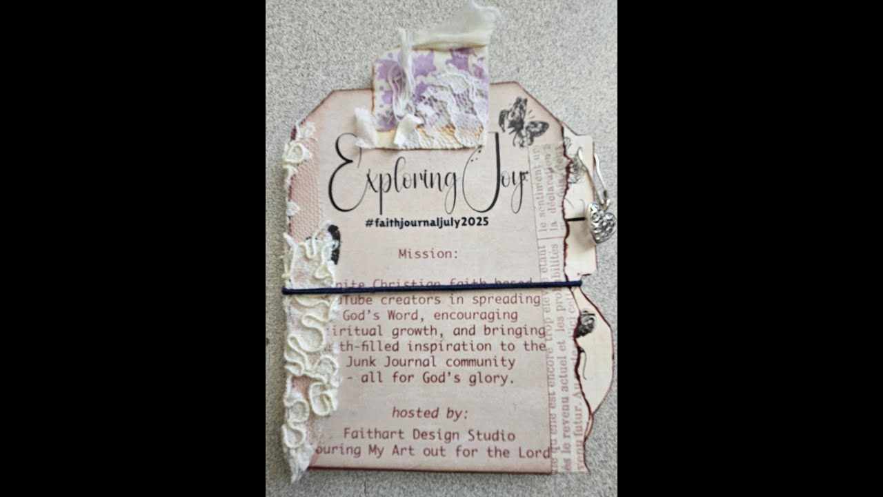 #faithjournaljuly2025 ~ Exploring Joy ~ Bible Verse Booklet