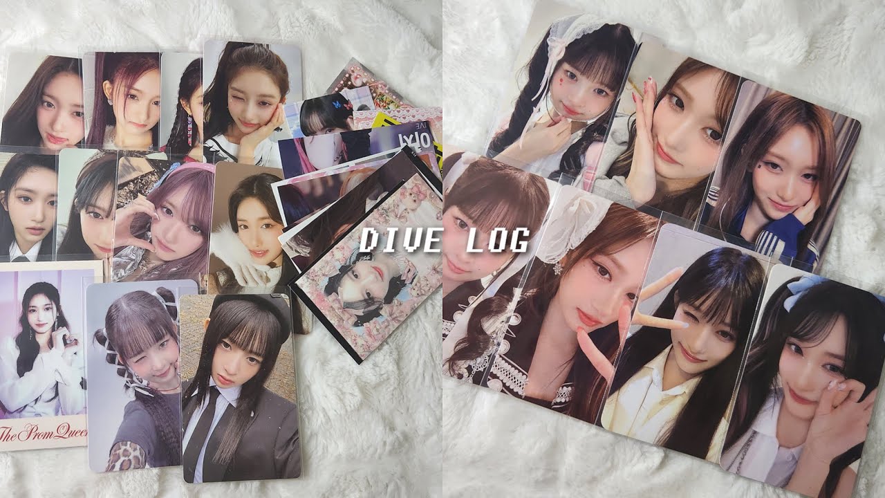 [다이브로그]  준등기깡 • 반택깡 • 포카깡 • 아일릿 앨범깡 • 선물깡 • 아이브 • 잇프