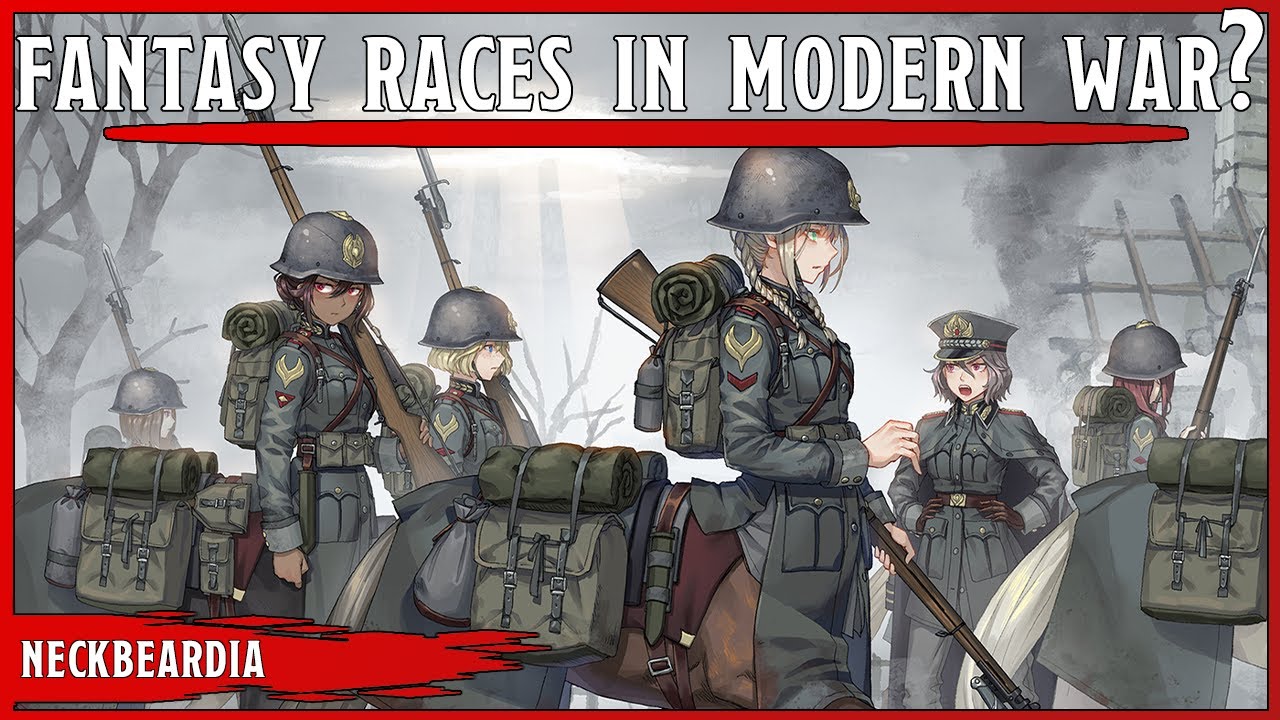 Fantasy Races In Modern Warfare? || Lizard Folk The Future Of Warfare?