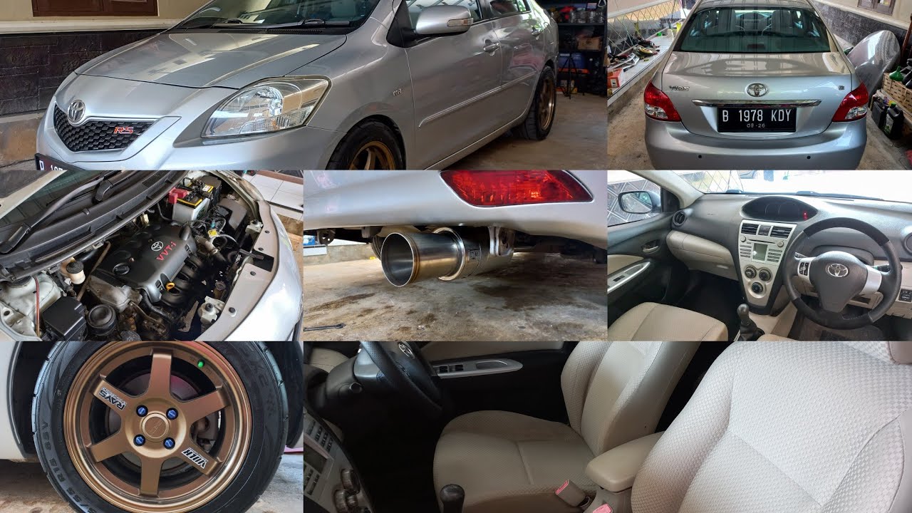 REVIEW TOYOTA VIOS GEN 2 MODIF 15jt