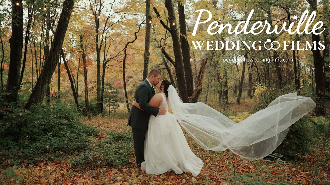 RAINY WEDDING IN THE WOODS | Mackenzie and Andrew | The Woods at Eisler Farms