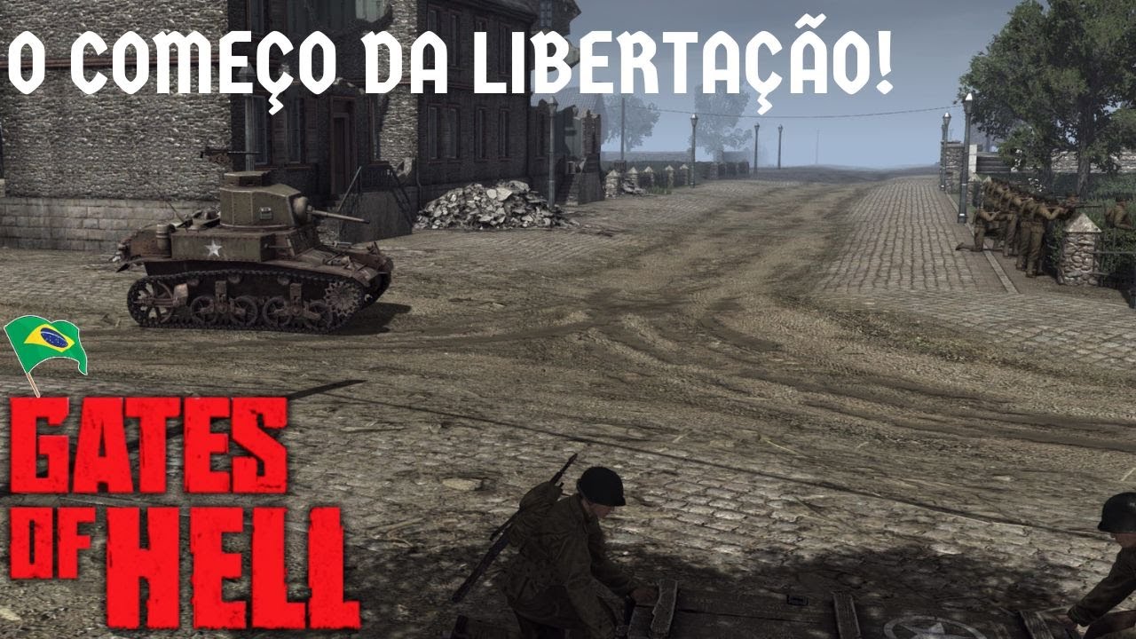 O COMEÇO DA LIBERTAÇÃO! Gates of Hell: Ostfront (Gameplay BR) - Conquest EP.1