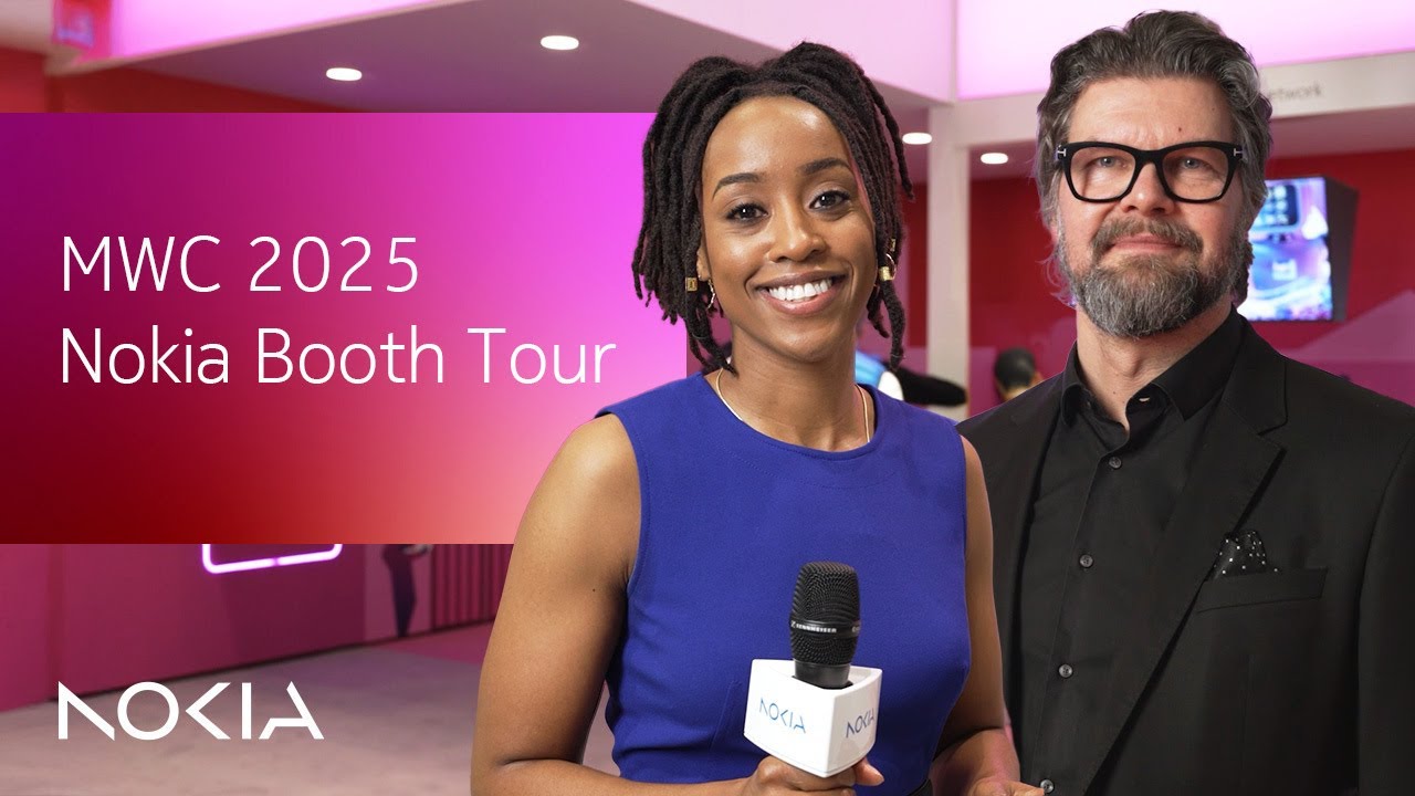 Nokia Booth Tour at Mobile World Congress 2025
