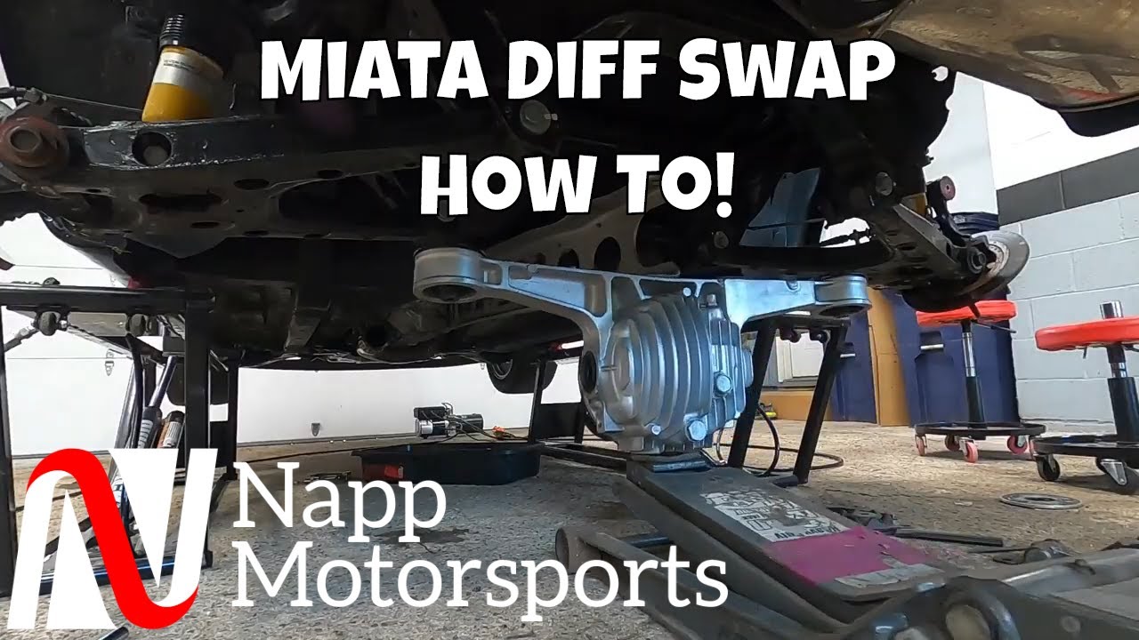 Torsen Differential - NA/NB Miata 3.63 Swap (Install How To)