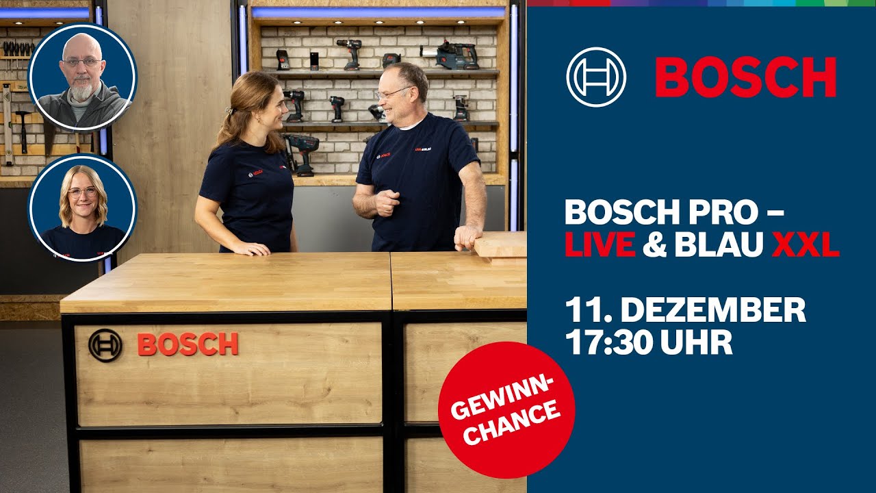 Bosch PRO – Live & Blau: 50 Jahre SDS plus – Die Geschichte hinter dem Erfolg – XXL-Ausgabe