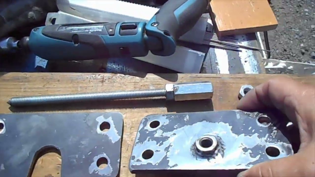 diy simple bearing puller (シンプル自作ベアリングプーラーです)