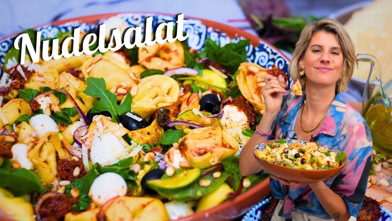 Der beste Nudelsalat | mediterran & ohne Mayo | Felicitas Then