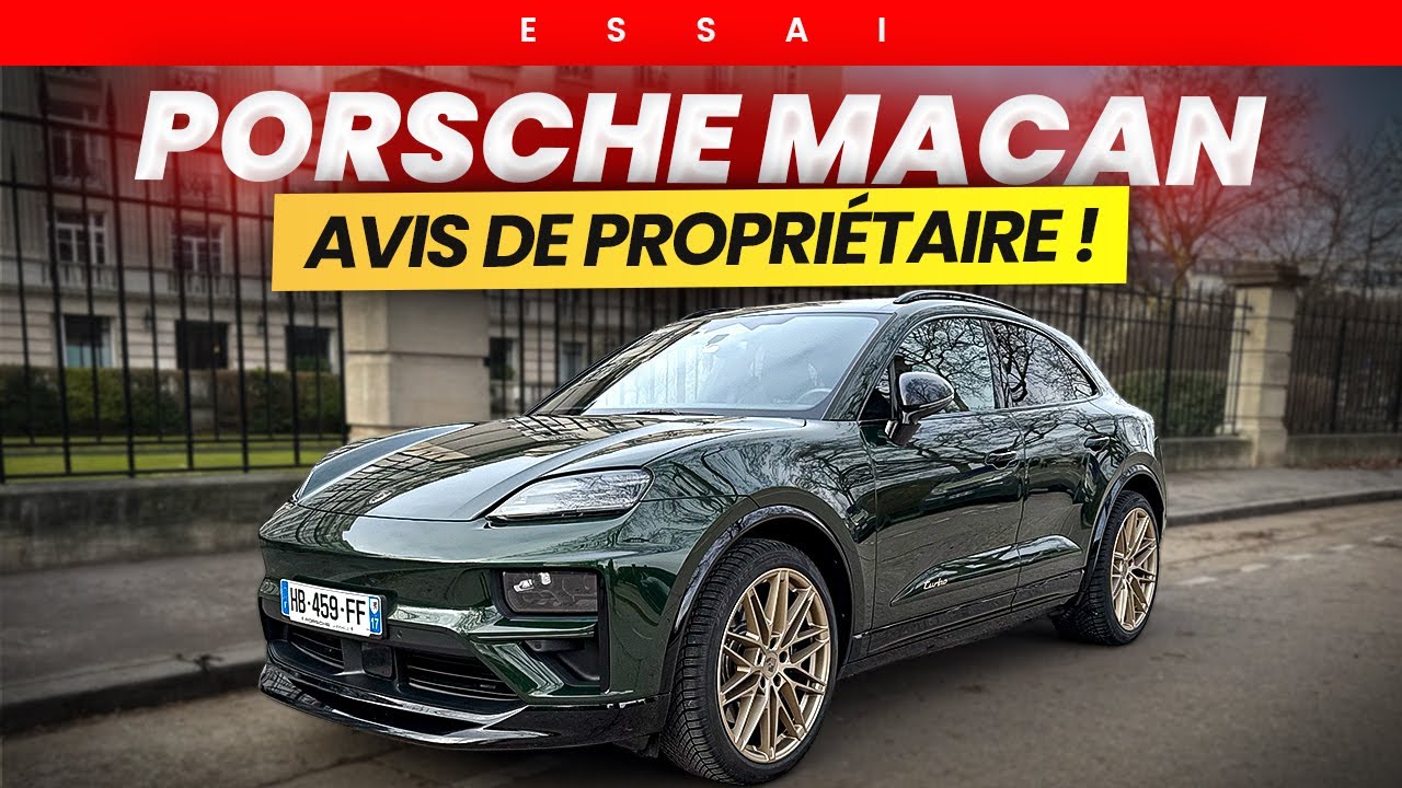 ⚡ 60 000 km par an, fan de thermique : pourquoi il a acheté une Porsche Macan électrique ?