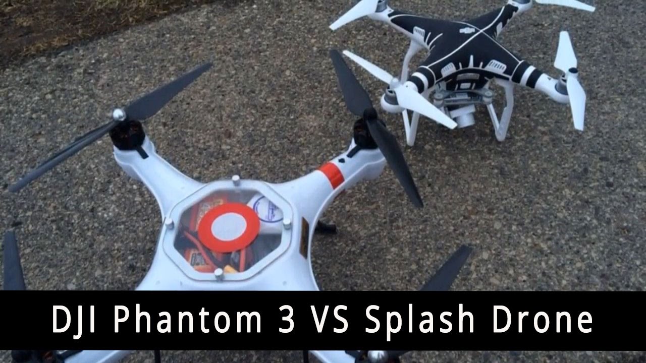 DJI Phantom 3 VS Swellpro Splash Drone | Aerial Footage