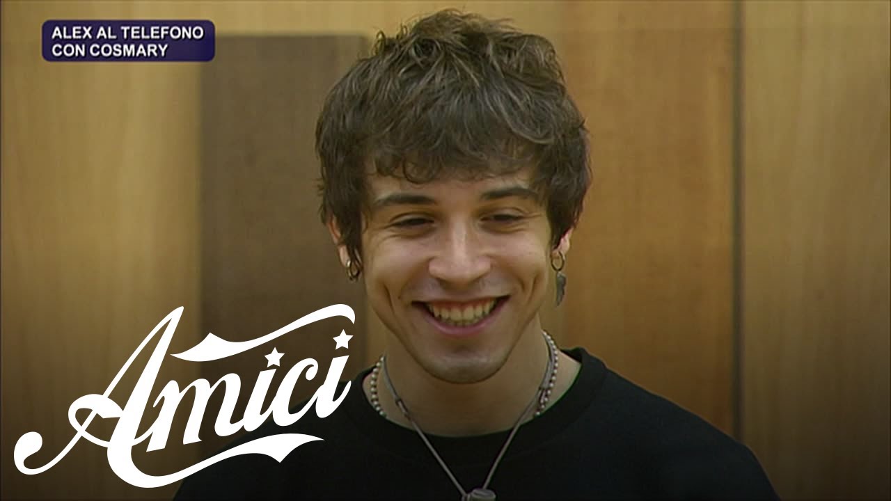 Amici 21 - Alex al telefono con Cosmary