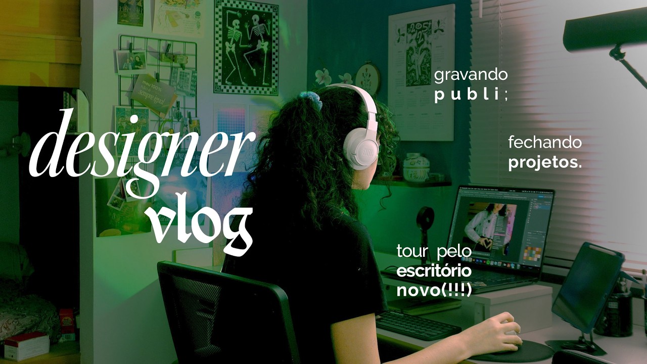 tour pelo escritório novo (!!!)  do nosso estúdio de design ✷ vlog de estúdio 29