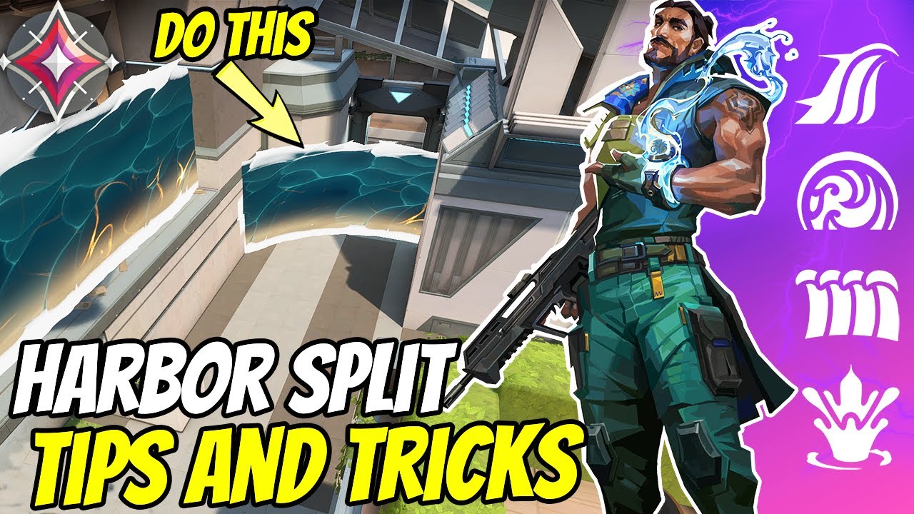 Valorant HARBOR Line-ups On Split You Must Know - Tips And Tricks