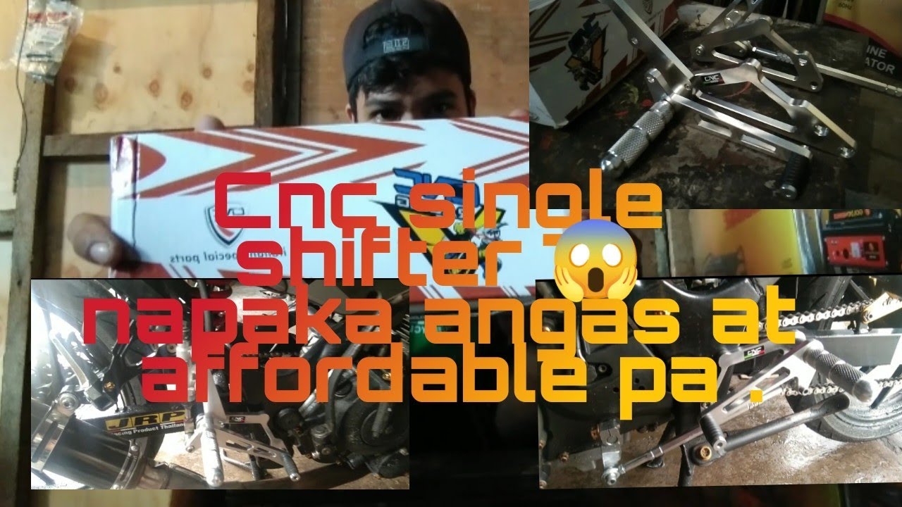 CNC SINGLE SHIFTER FOR RAIDER 150 REVIEW ( NAPAKA ANGAS AT AFFORDABLE PA 🔥)