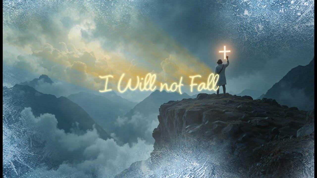 I Will Not Fall | Powerful Christian Worship Song | Standing Firm in Christ