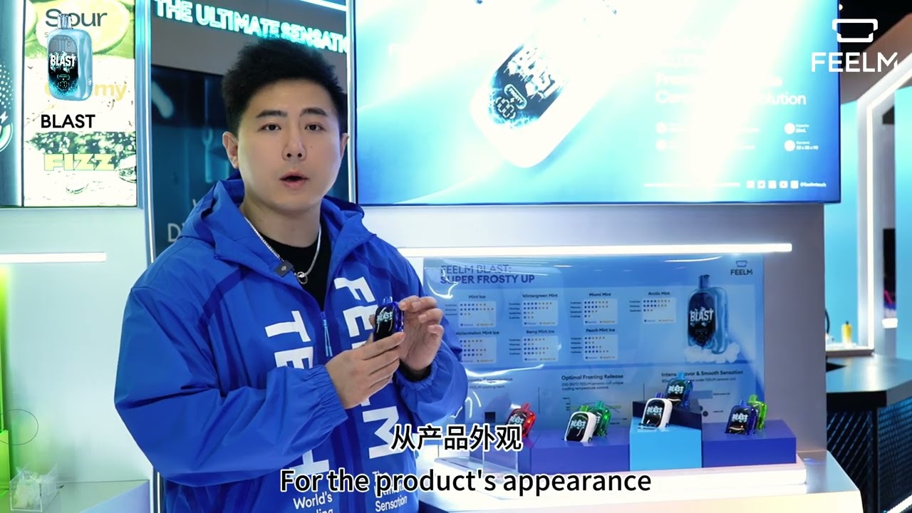 BLAST-World&rsquo;s 1st 30,000 Puffs Frosty-adjustable Ceramic Coil Solution