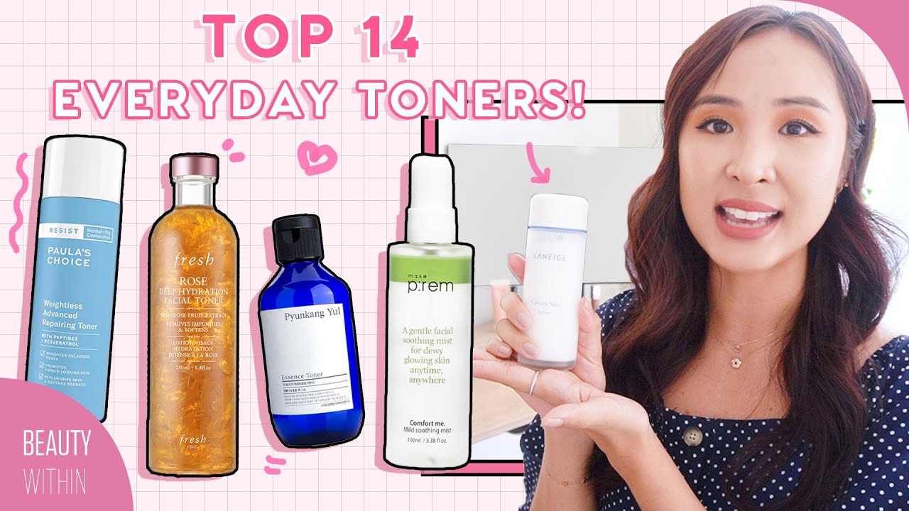 BEST Clarifying & Hydrating Toners for Oily, Combo, Acne-Prone, Dry & Sensitive Skin!
