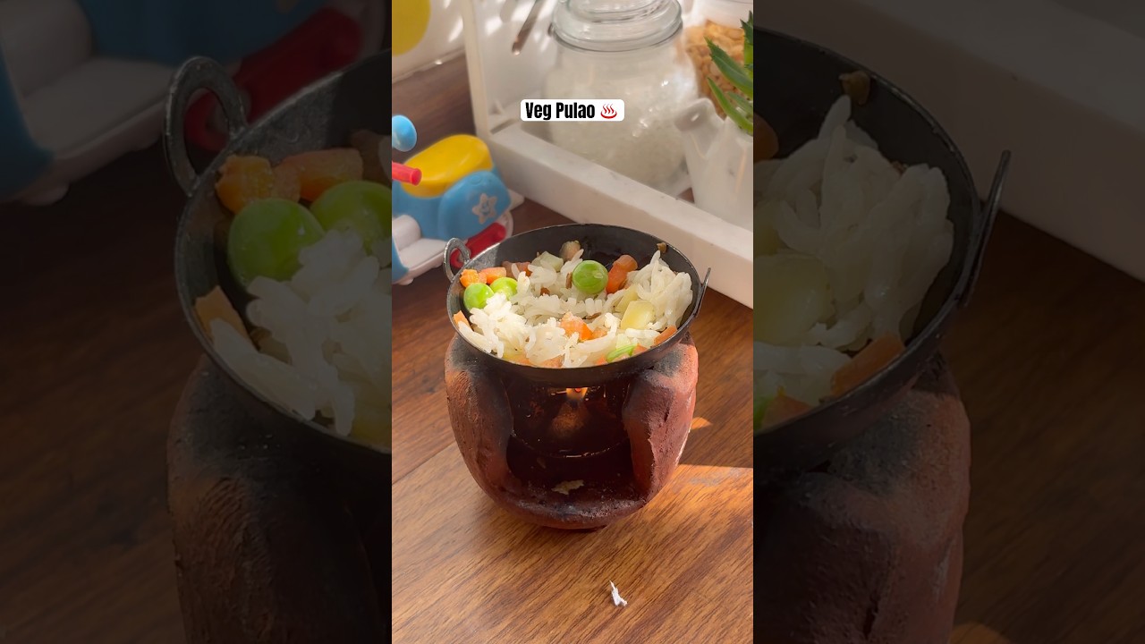 Miniature Veg Pulao 🍚 | Miniature Cooking 