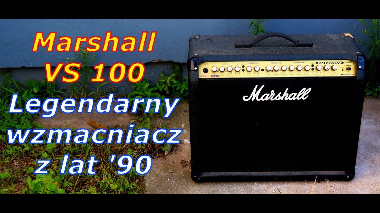 Marshall VS100 Valvestate - legendarne combo gitarowe z lat '90 - FILMIKI O GITARACH