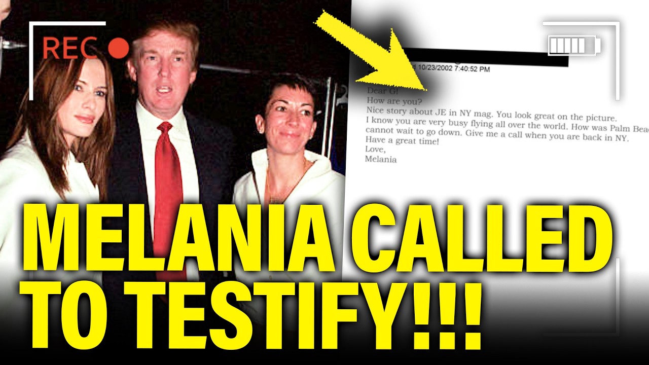Trump PANICS as MELANIA called to TESTIFY on EPSTEIN