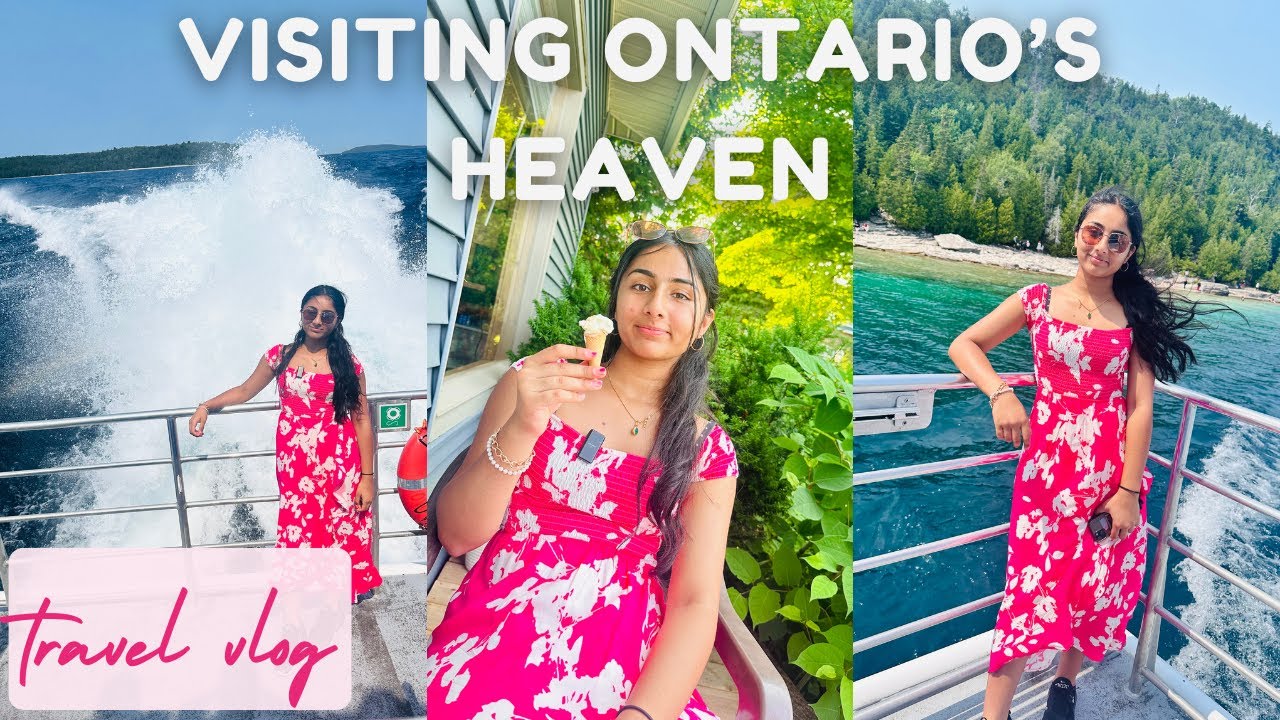 DAY TRIP TO TOBERMORY HARBOUR VILLAGE | ROAD TRIP IN CANADA | Adventure With Pretty