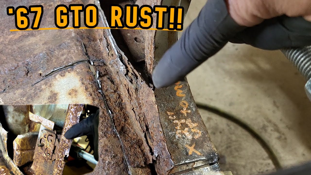 1967 GTO | Kick Panel RUST!