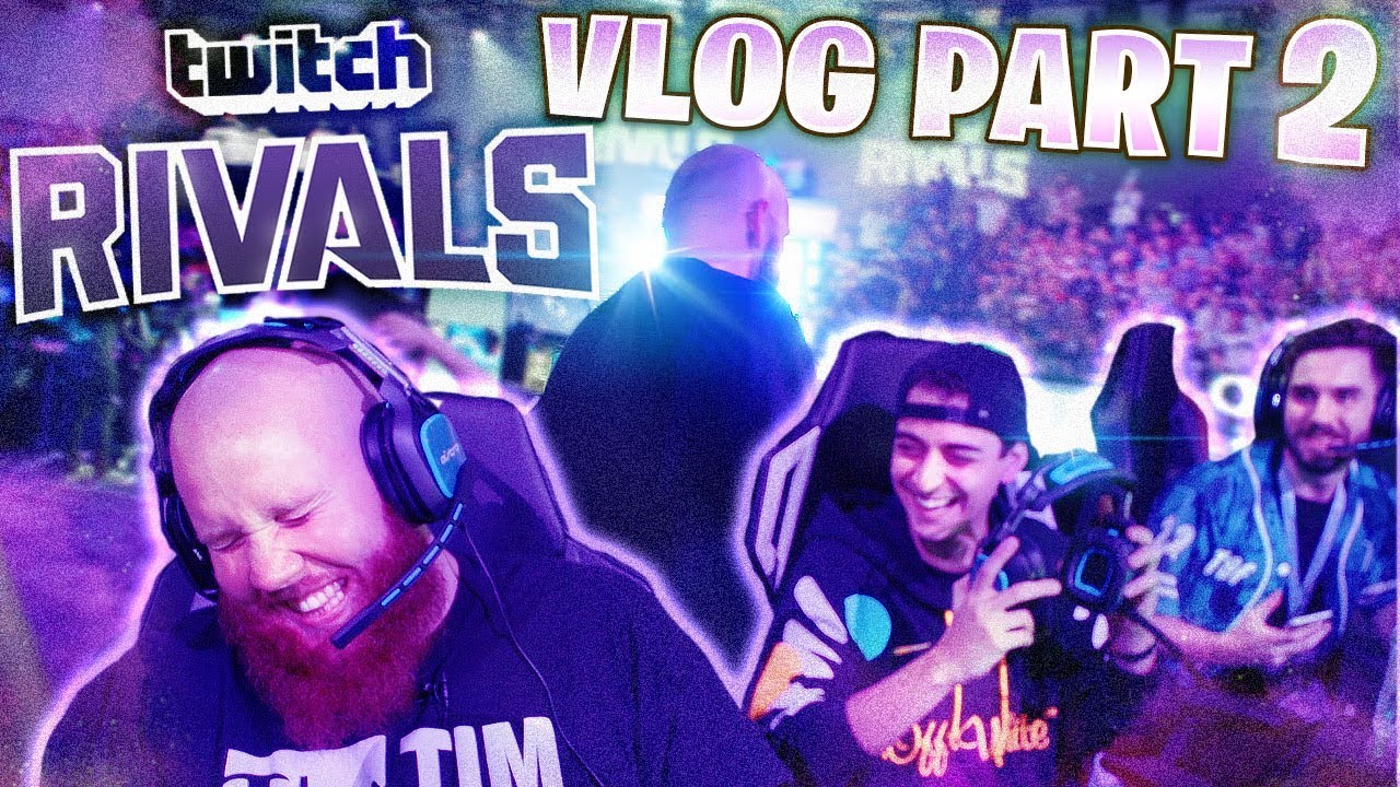 TWITCH CON VLOG DAY 1 (Part 2) - TWITCH RIVALS (TimTheTatman VLOG)