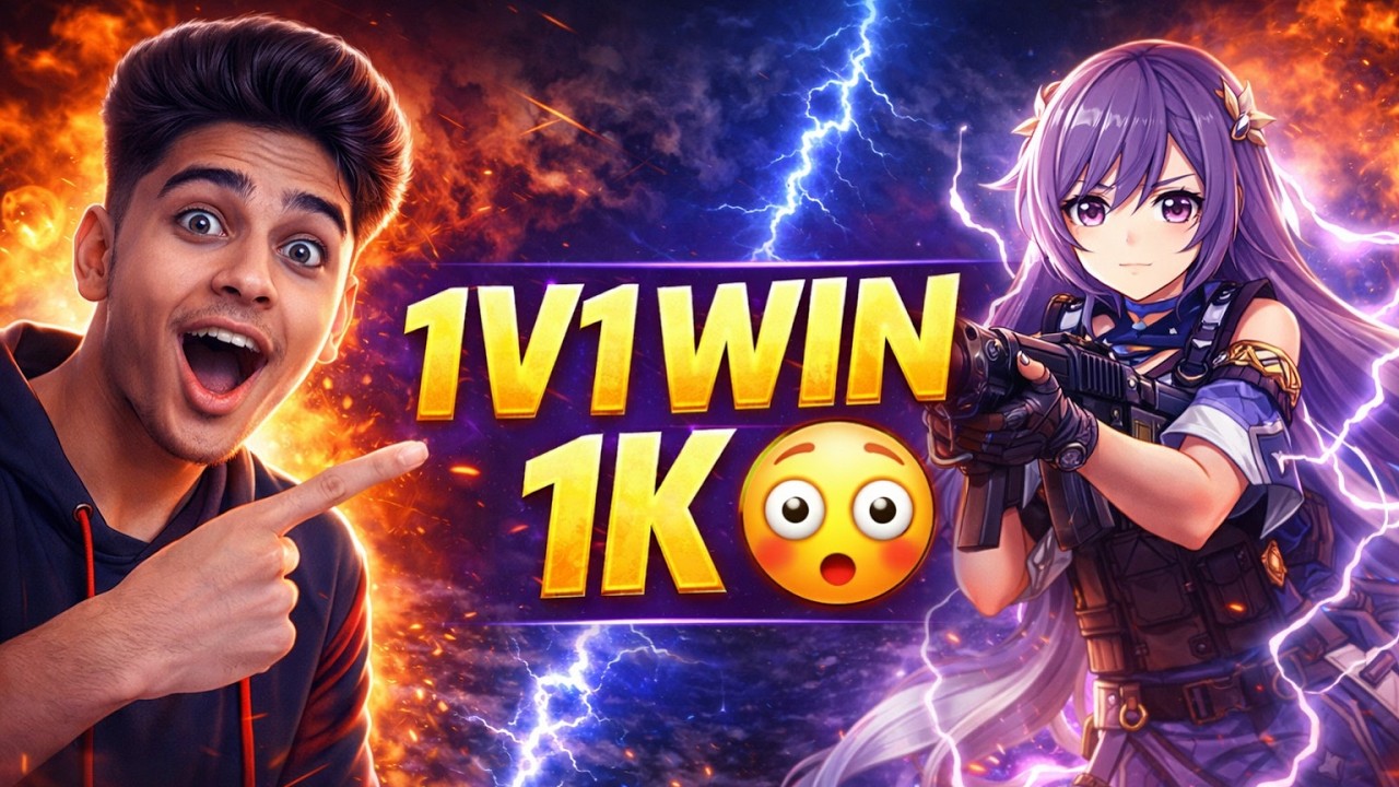 1v1 Me Jeeto Aur 1K Paao 😳 | BGMI 1v1 Challenge